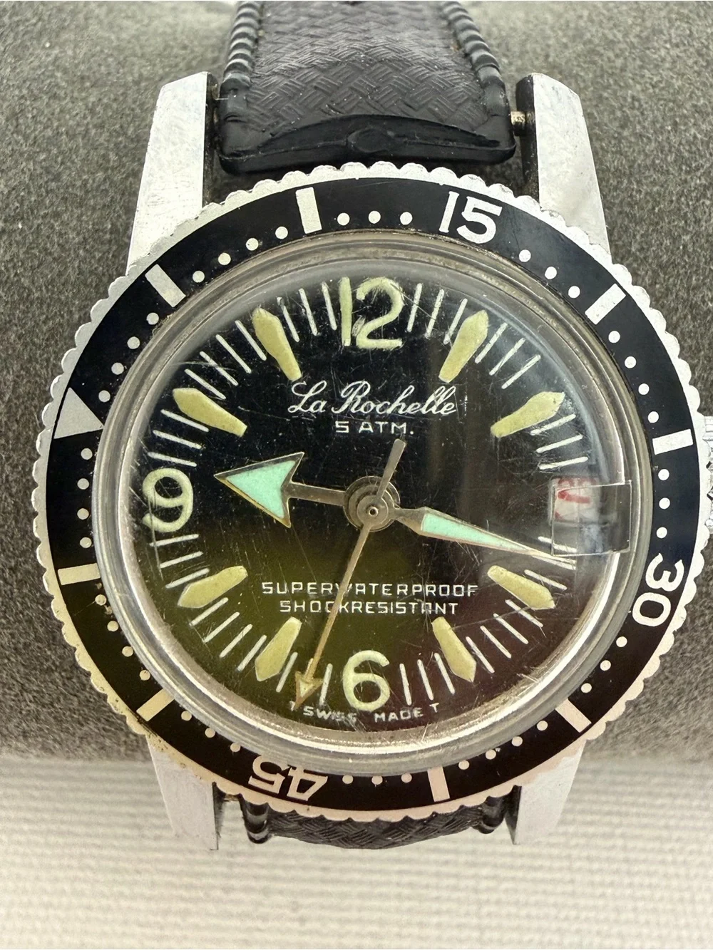 Vintage La Rochelle 5 ATM Skin Diver Mechanical Watch
